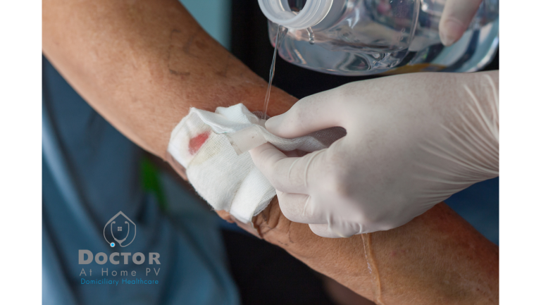 Curación de Heridas a Domicilio: El Servicio Especializado de Doctor At Home PV